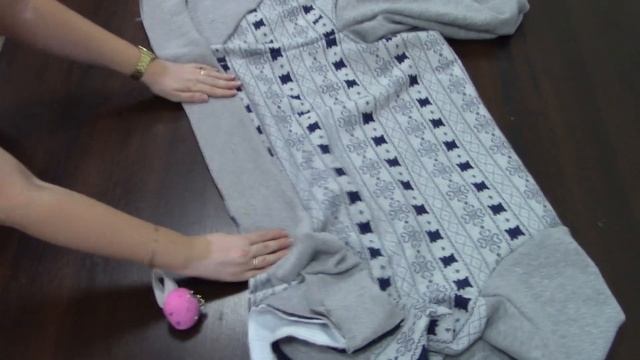 Как сшить толстовку с капюшоном DIY Hoody