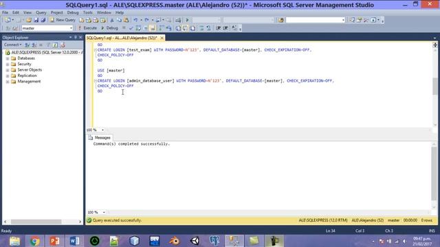 Roles en una Base de Datos (SQL Server) смотреть онлайн