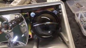 Ваз 2110 2111 2112-замена линз на диодные biled Competizione