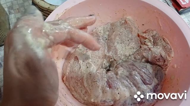 Ну очень вкусная свиная корейка в духовке в фольге!!!