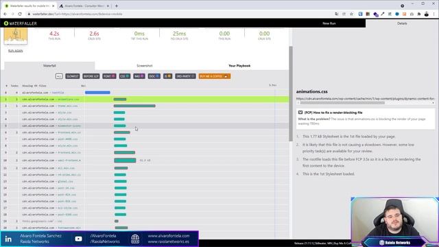 Waterfaller: herramienta para detectar problemas en Core Web Vitals (WPO) смотреть онлайн