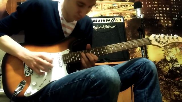 John Mayer - In the Blood (Guitar Solo Cover + TABS). смотреть онлайн