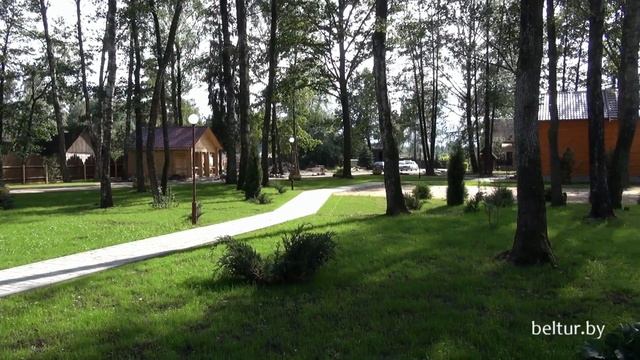 Дом охотника Сморгонский - территория и природа, Отдых в Беларуси смотреть онлайн