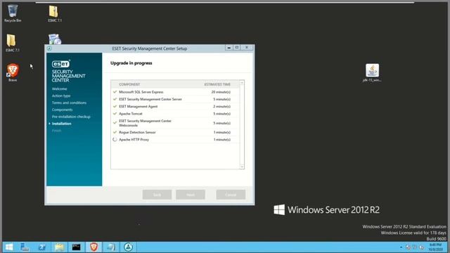 Update your ESET Security Management Center смотреть онлайн