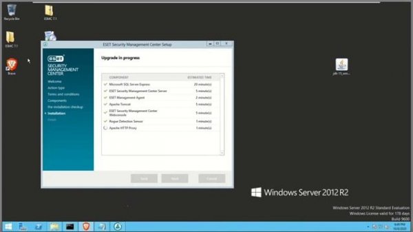 Update your ESET Security Management Center