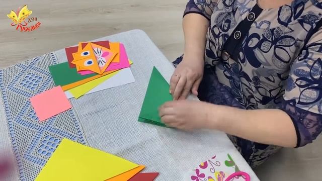 Детский сад "Гусельки". Поделка "Закладка" смотреть онлайн