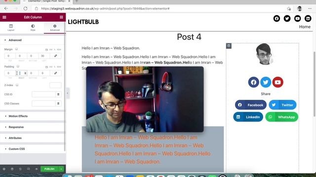 Build an Elementor Post Template | Add a Post | Build a Blog Archive | Offset Posts | Elementor 202 смотреть онлайн