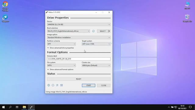 Windows 10 .iso faylini Rufus bilan fleshkaga yozish смотреть онлайн
