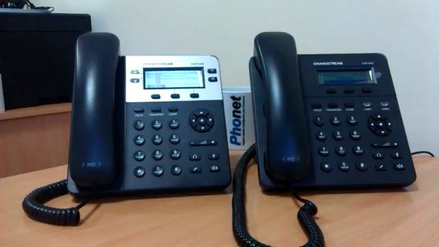 Перевод звонка на телефоне Grandstream gxp1400/1450 смотреть онлайн