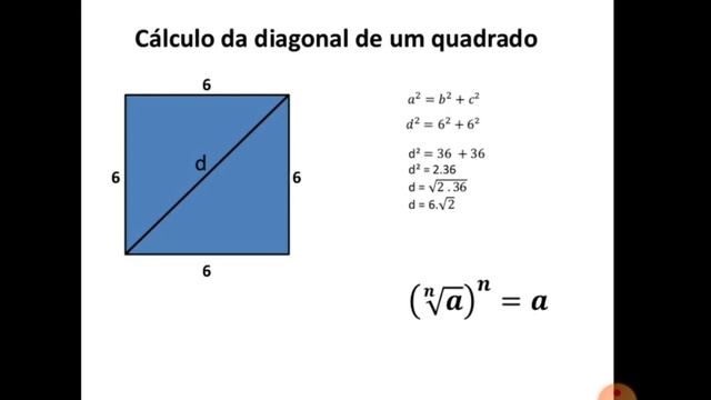 Aula 1 - Aplicações problemas Teorema de Pitágoras - semana 12- 9° ano смотреть онлайн