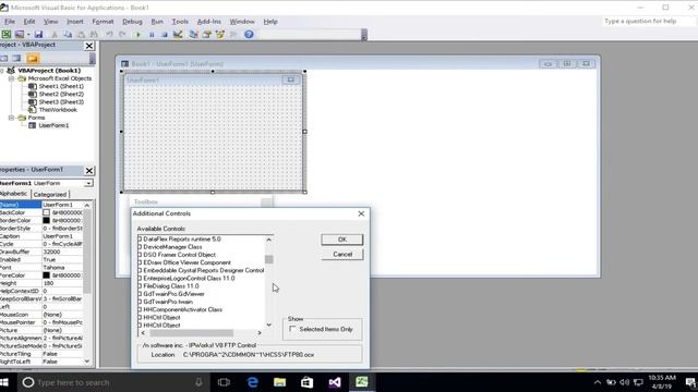 How To Add TreeView Command To UserForm ToolBar смотреть онлайн