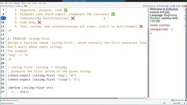 how to code racket - 18 installing handin смотреть онлайн