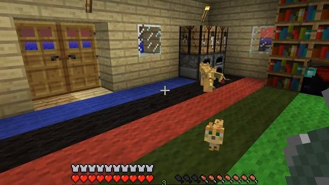 Как сделать и приютить кошек в minecraft смотреть онлайн