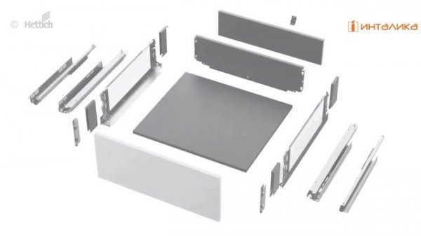 Выдвижные ящики Hettich AvanTech
