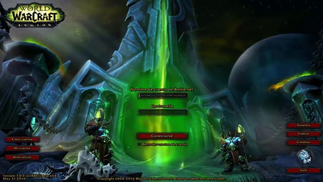 Nuevo Loading Screen Legion (New) World of Warcraft смотреть онлайн