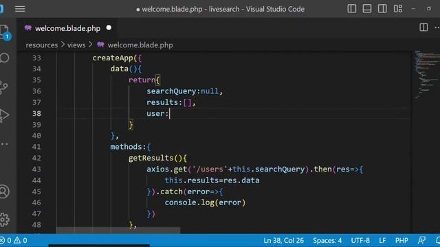 Laravel+Vue js | Live search step by step Tutorial смотреть онлайн