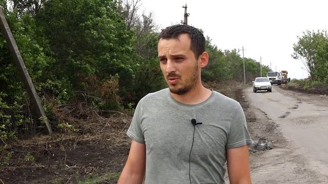 Поселки Черников, Шахтенки и Майский соединит отремонтированная дорога 23 07 2019 смотреть онлайн