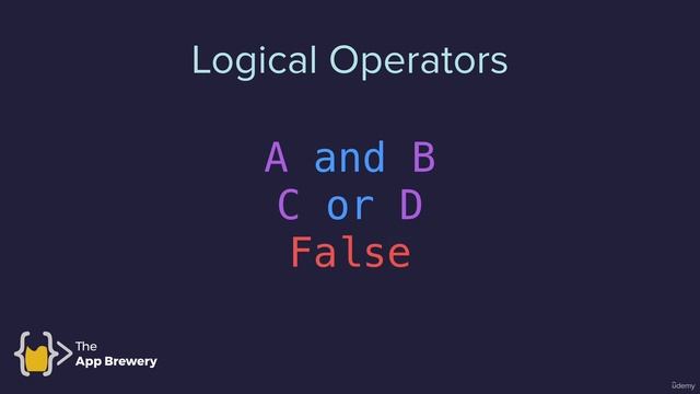 Day 3 - 36-Logical Operators смотреть онлайн