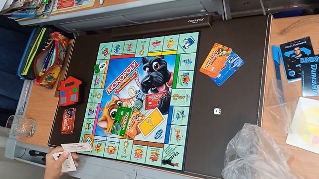Monopoly Junior. Обзор, правила и распаковка. смотреть онлайн