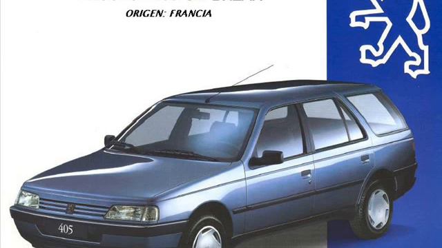 Peugeot 405 Sr Break en Comercial-Francia смотреть онлайн