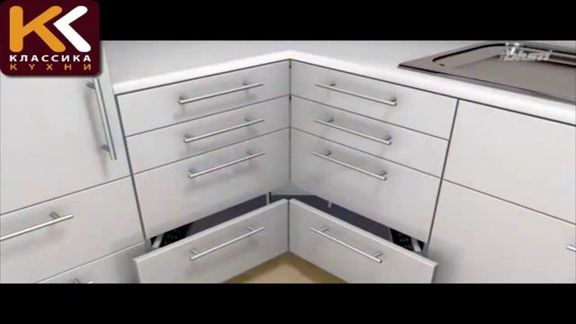 ORGA LINE для пластиковых контейнеров в угловом ящике SPACE CORNER смотреть онлайн