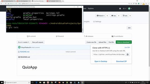 #git_github Uploading a Git Repo On Github смотреть онлайн