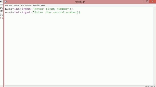 Program to find difference two numbers in Python by User Input смотреть онлайн