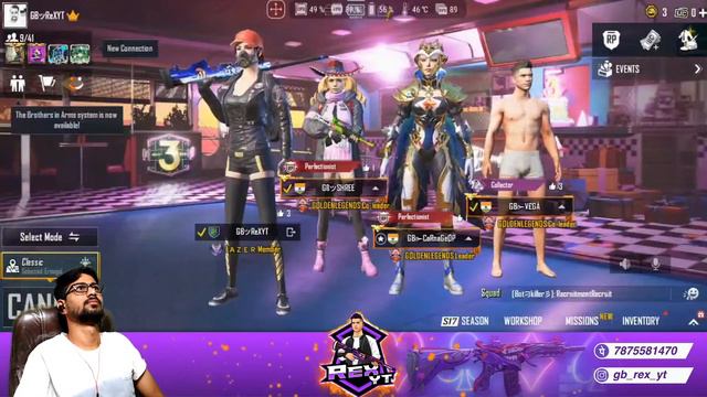 Power Of Thumb on RoG 2 pubg Mobile Live With ReX YT смотреть онлайн