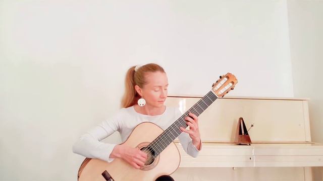Cours de guitare n.197 Bourrée G.Ph.Telemann Cursus complet : www.conservatoiredeguitareenligne.com смотреть онлайн