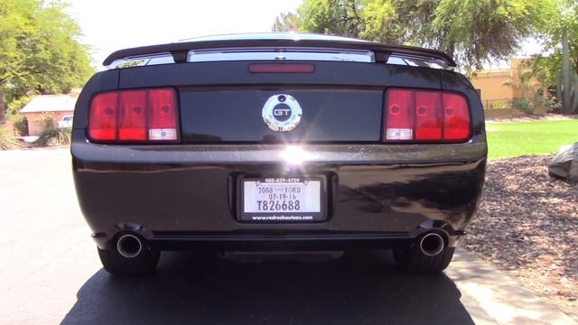 2008 Mustang GT - SLP Loudmouth Axle Back Exhaust смотреть онлайн