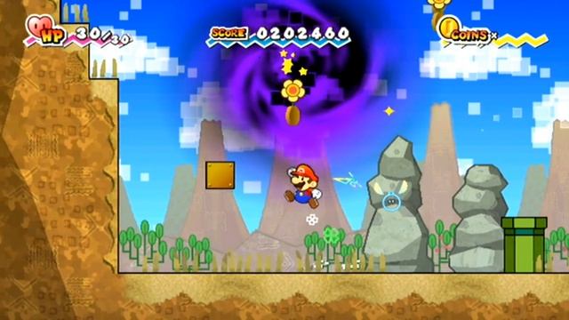 Super Paper Mario - Chapter 5-1 - Walkthrough - No Commentary смотреть онлайн