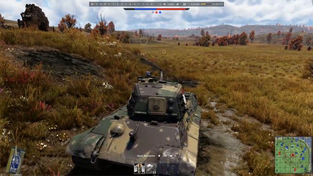 War Thunder, Tiger 10.5cm shoots down plane. смотреть онлайн