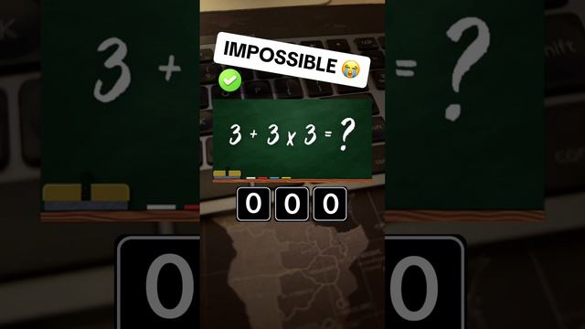 Impossible genius math IQ test 😭 #impossible #challenge #math #test #iq #genius смотреть онлайн