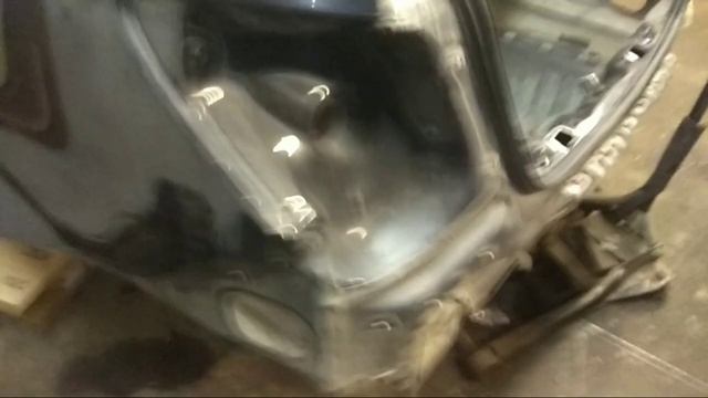 Кузов Aveo T300 чёрный