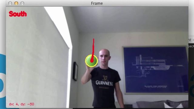 OpenCV Track Object Movement смотреть онлайн