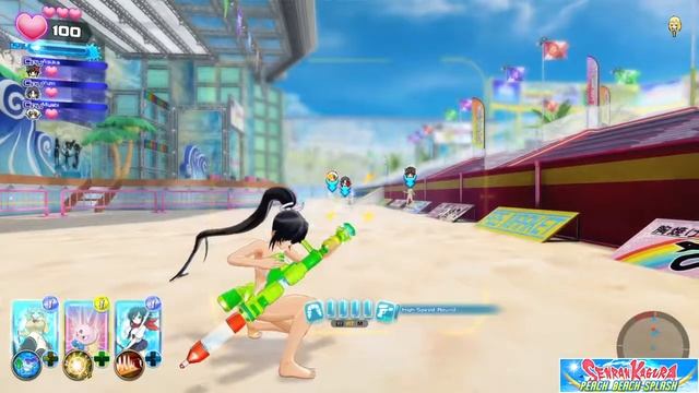 Senran Kagura PEACH BEACH SPLASH - Reloading смотреть онлайн