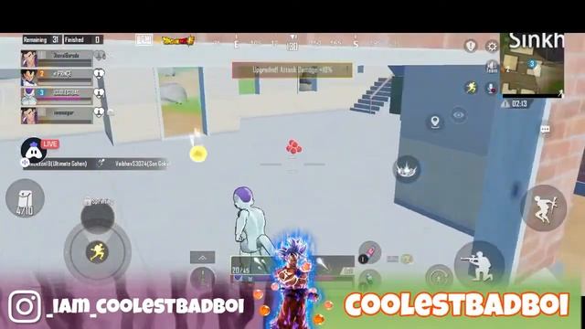 BGMI 2.7 UPDATE | DRAGON BALLZ MOD ERANGLE AND LIVK LIVE RANK PUSH DAY 1 смотреть онлайн