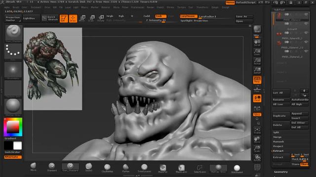 5 Sculpting part 3Скульптинг часть 3 смотреть онлайн