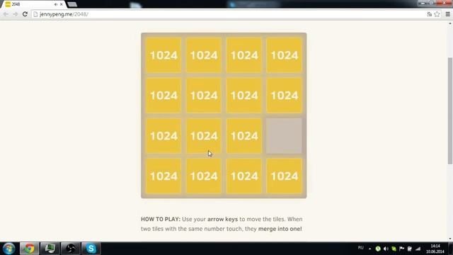 Как я прошел 5 раз игру 2048. смотреть онлайн