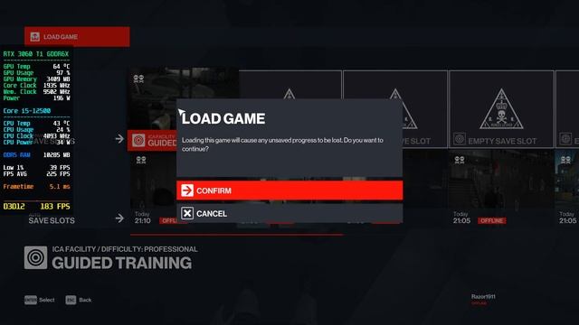 HITMAN 3 Gameplay | Core i5-12500, DDR5, RTX 3060 Ti GDDR6X смотреть онлайн