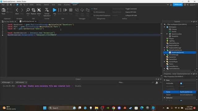 How to make a Dash/Roll System in Roblox! (Roblox Studio Scripting Tutorial 2023) смотреть онлайн