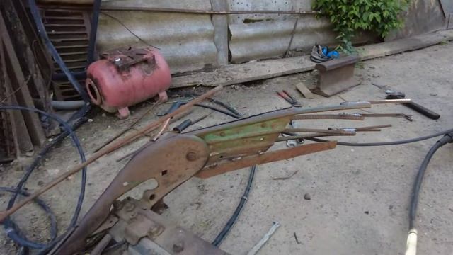 косілка кзн, доработка загортача.#т25 #владимерец #косилка смотреть онлайн