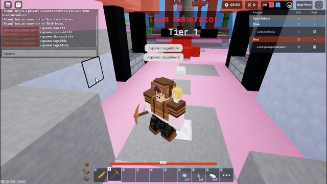 using command(in roblox bed wars) смотреть онлайн