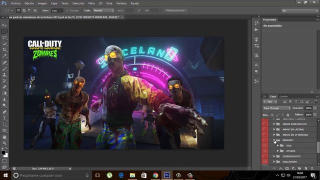 EL MEJOR PACK DE MINIATURAS EDITABLES PARA PHOTOSHOP CS6| 2018