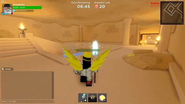 SOLO "Ancient Tombs" Expert HARDCORE "Update 2"! Rumble Quest Roblox смотреть онлайн