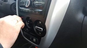 Гранта лифтбек, замена ручек управления печкой. Серия 1.