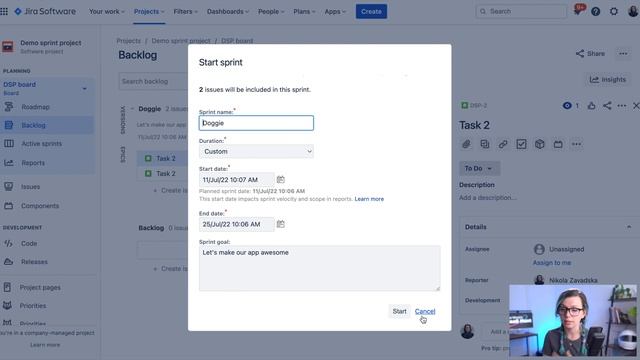 How to Create Scrum Sprint in Jira a Step by Step Tutorial – Jira How-to's Series by Jexo смотреть онлайн