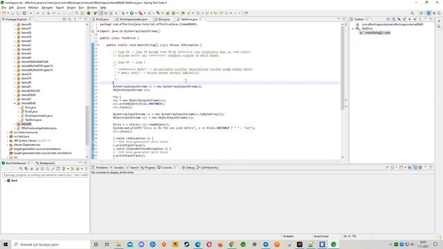 Java Serialization - readObject, Instance Control, readResolve, Enum Types смотреть онлайн
