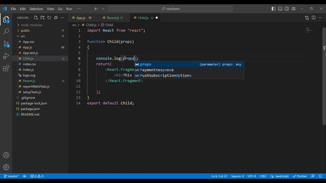Passing Data Parent to Child Component React Js смотреть онлайн