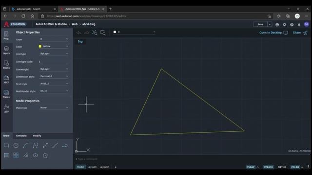 Lesson 3: AutoCAD web & mobile feature? What is different from desktop software? #autocadwithshubha смотреть онлайн